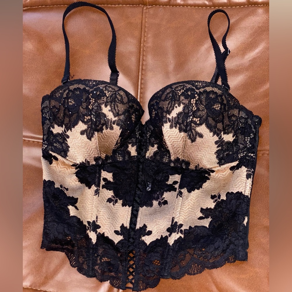 Victoria’s Secret Lace Gold Corset